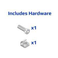 50-120-1 MODULAR SOLUTIONS DOOR PART ANTI-ROTATE FOR HANDLES W/ HARDWARE